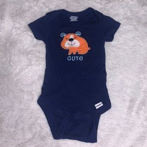 (3 for $10) gerber dog bodysuit